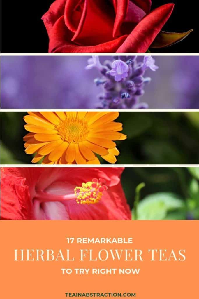 flower herbal tea pinterest image