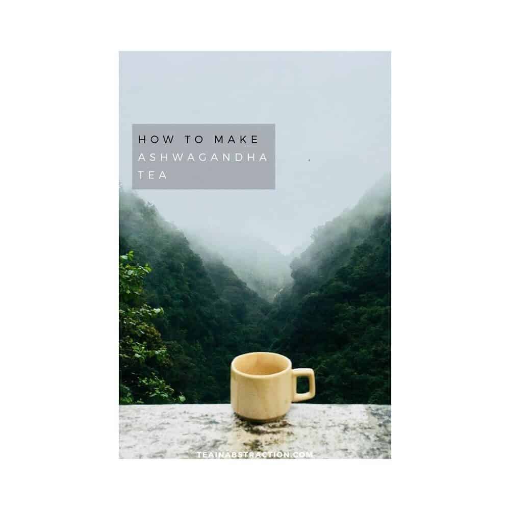 cup of tea overlooking valley