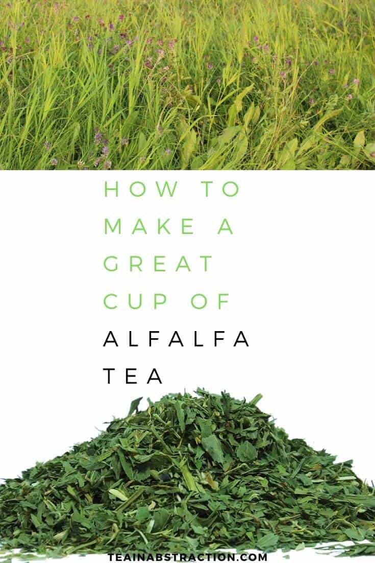 How To Make Alfalfa Tea Pinterest Image