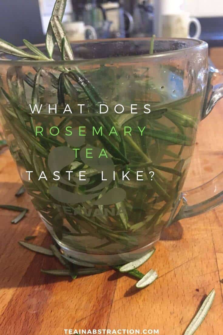 what does rosemary tea taste like pinterest image
