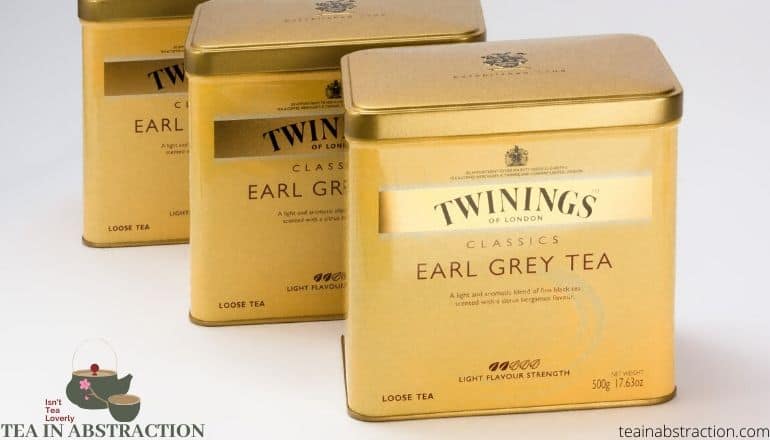 tins of earl grey tea