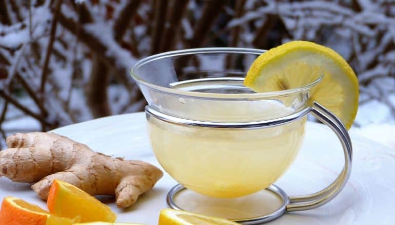 ginger root tea