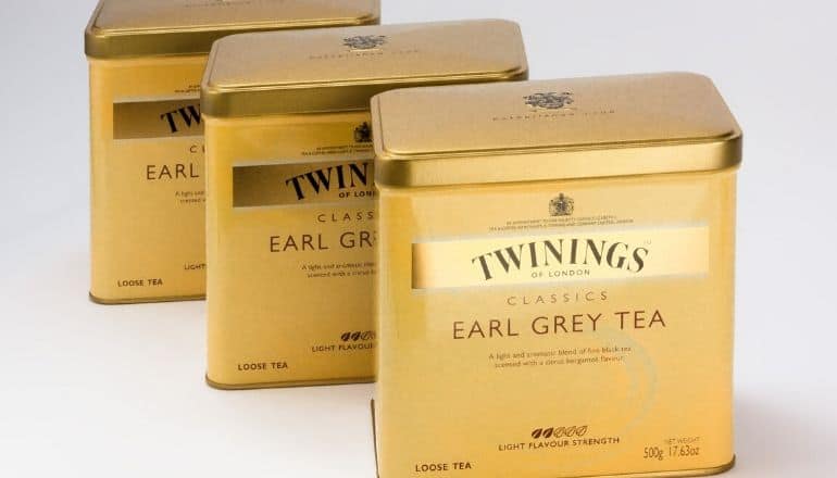 twinnings earl grey tea tins